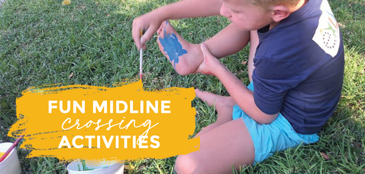 Fun midline activities with your kids. Help your child improve their coordination and motor skills with engaging midline crossing activities using Tjhoko Paint.