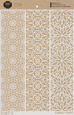 Triptych Borders A3
