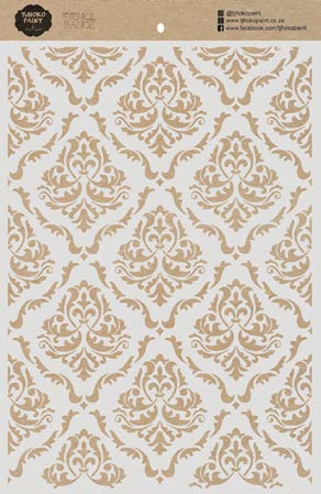 Damask Elegance A3