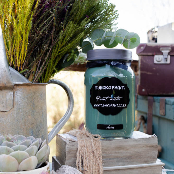 Asem is a grounded, earthy green with blue undertones