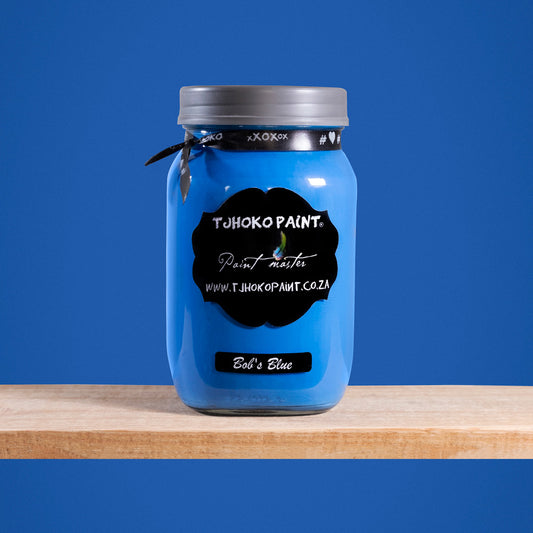 Bob's Blue is a rich, vibrant shade of blue reminiscent of sapphire gemstones.