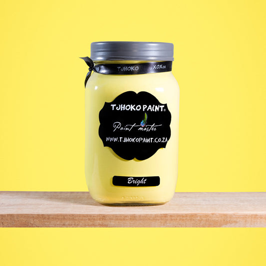 Bright is a vibrant shade of yellow reminiscent of sunshine on a clear day.