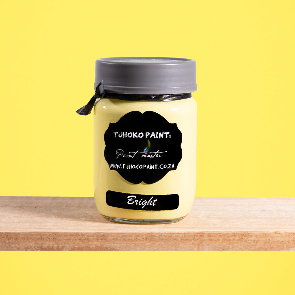 Bright is a vibrant shade of yellow reminiscent of sunshine on a clear day.