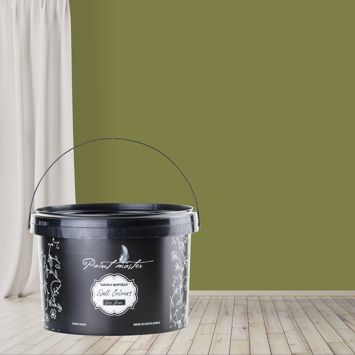 Creative Chrystal Wall Paint - A Muted Olive Green