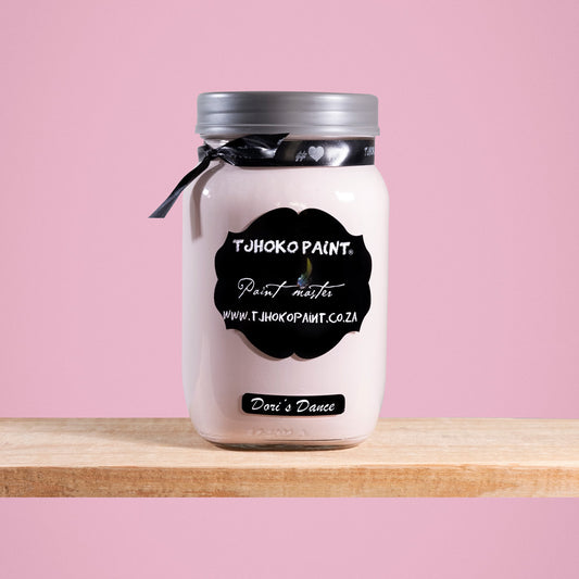 Dori's Dance is a soft, romantic shade of pink with hints of peach undertones. It exudes femininity and grace, adding a touch of elegance and romance to any space.