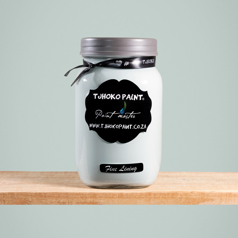 Fine Lining is a delicate shade of pale green-blue, reminiscent of wispy clouds against a clear sky.