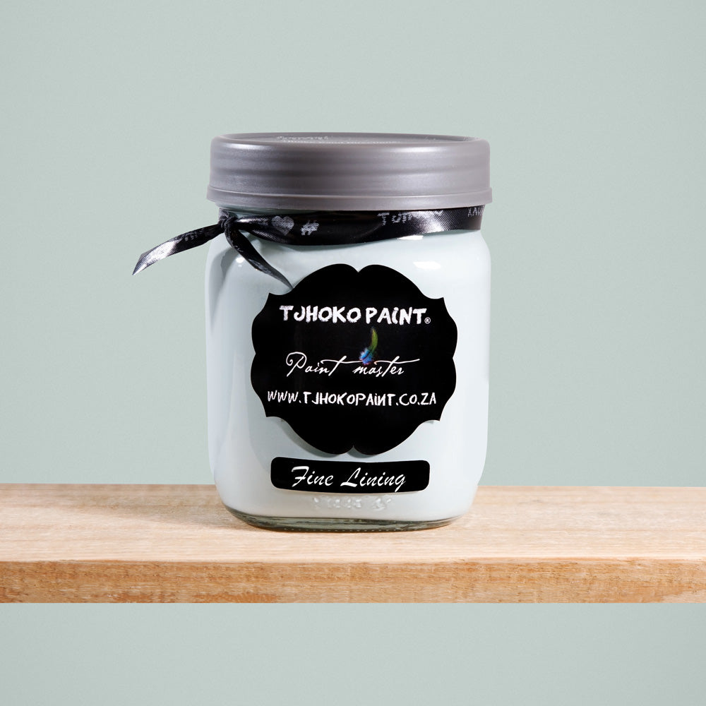 Fine Lining is a delicate shade of pale green-blue, reminiscent of wispy clouds against a clear sky.