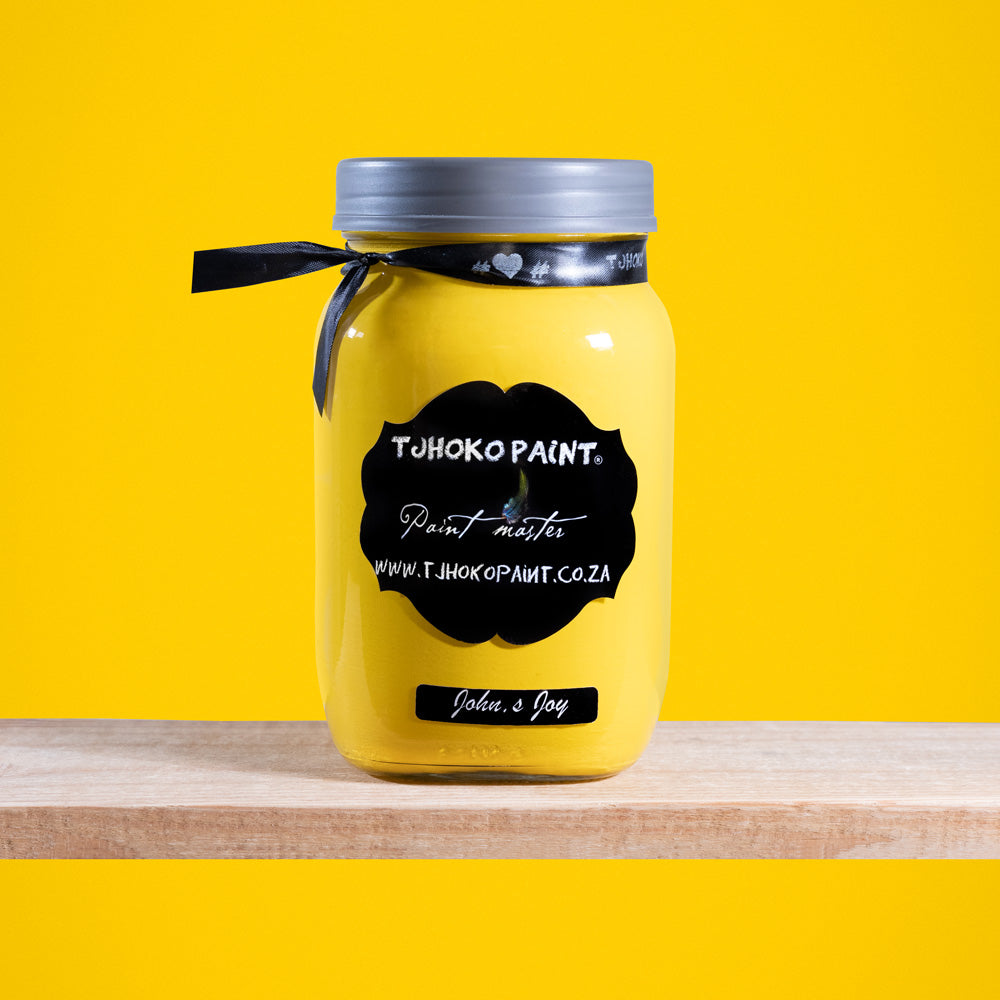 John's Joy is a bold, sunny shade of yellow reminiscent of golden sunflowers.