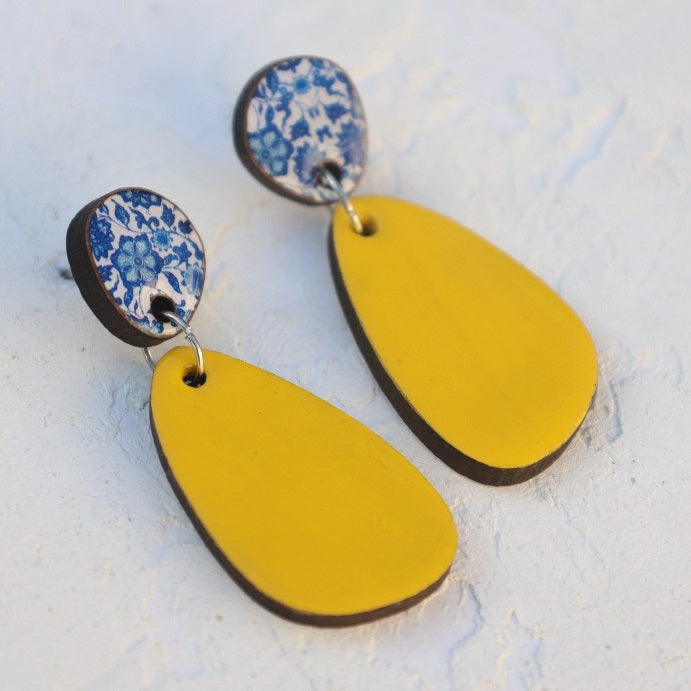 John's Delft Earrings