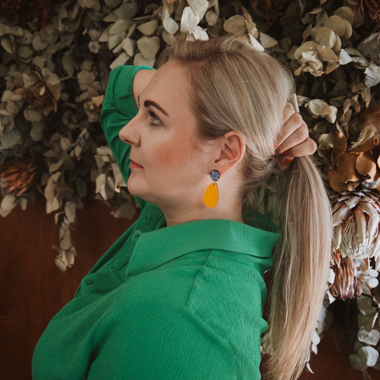 John's Delft Earrings