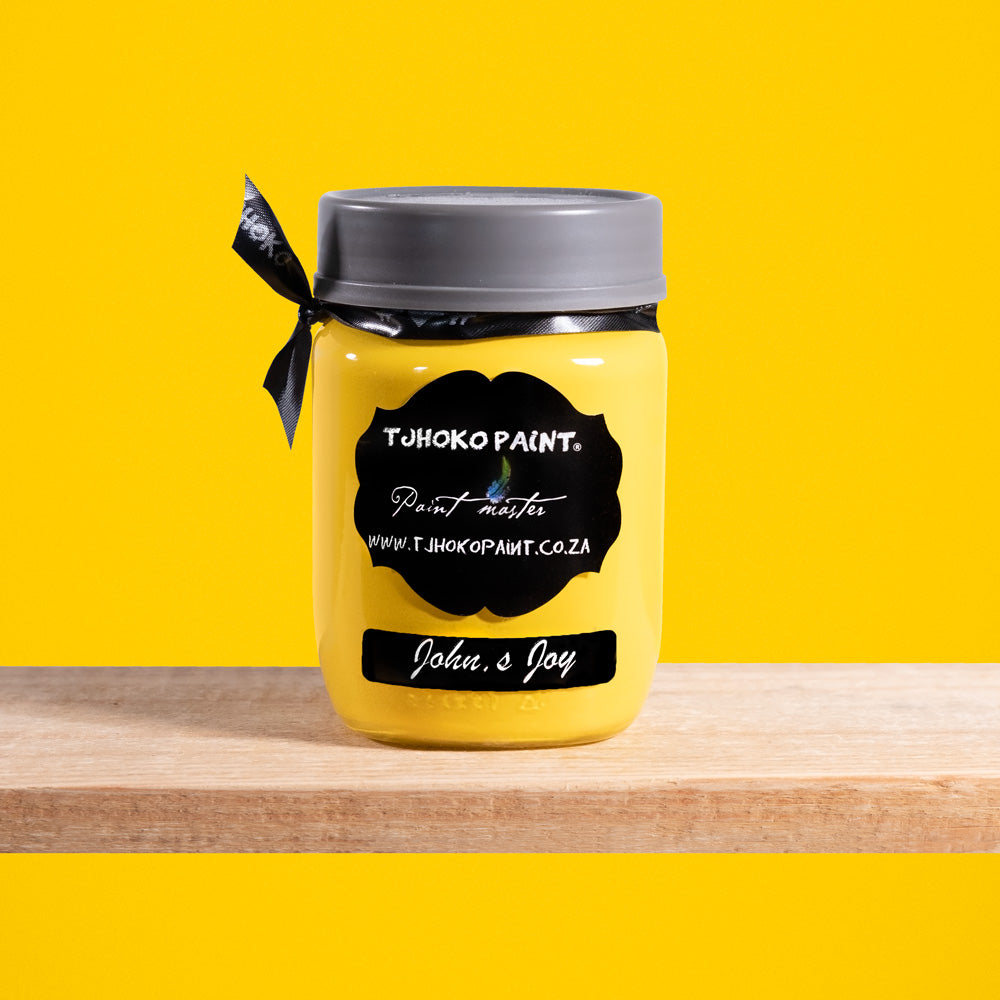 John's Joy is a bold, sunny shade of yellow reminiscent of golden sunflowers.
