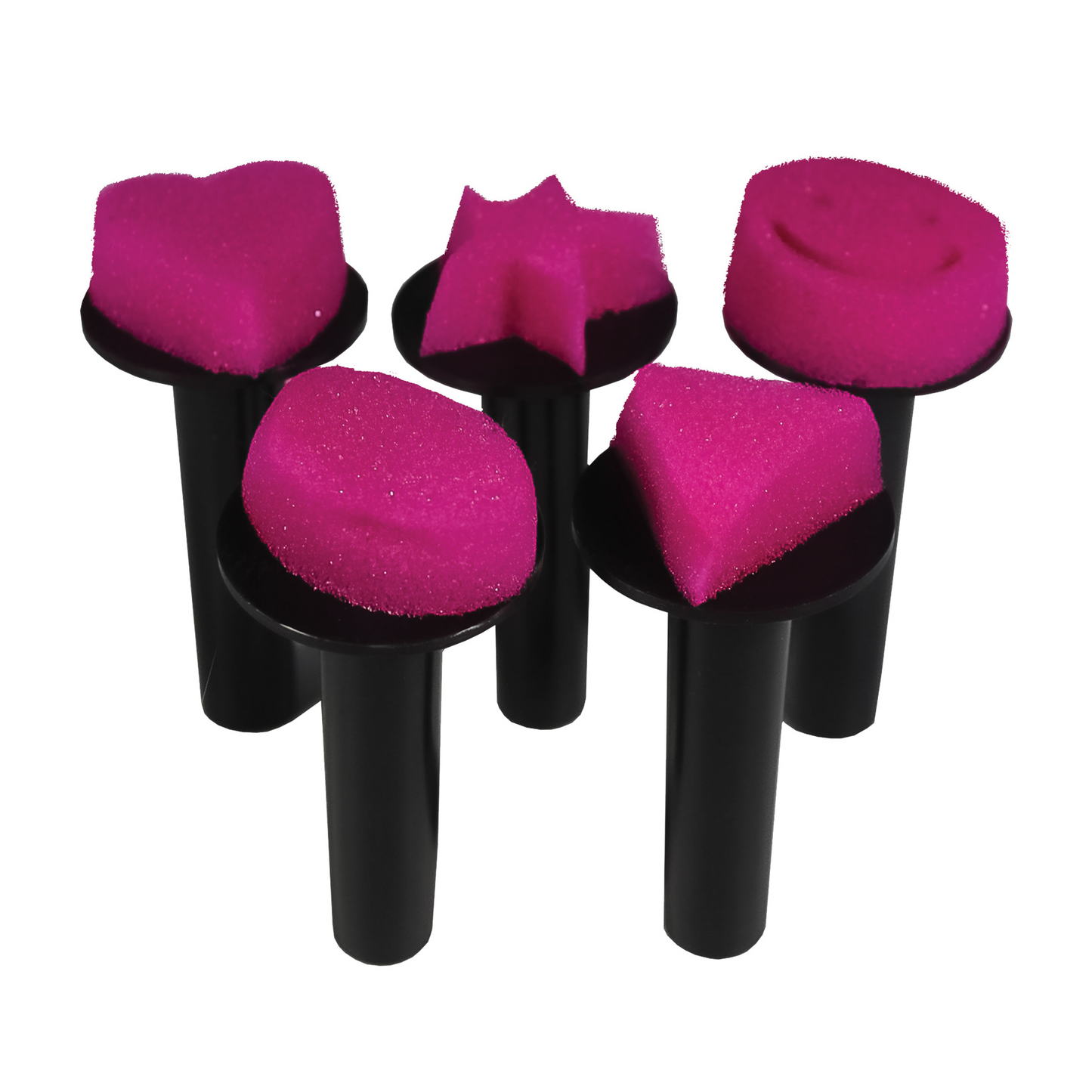 Tjhoko Paint Kiddies Foam Stamps with Handles