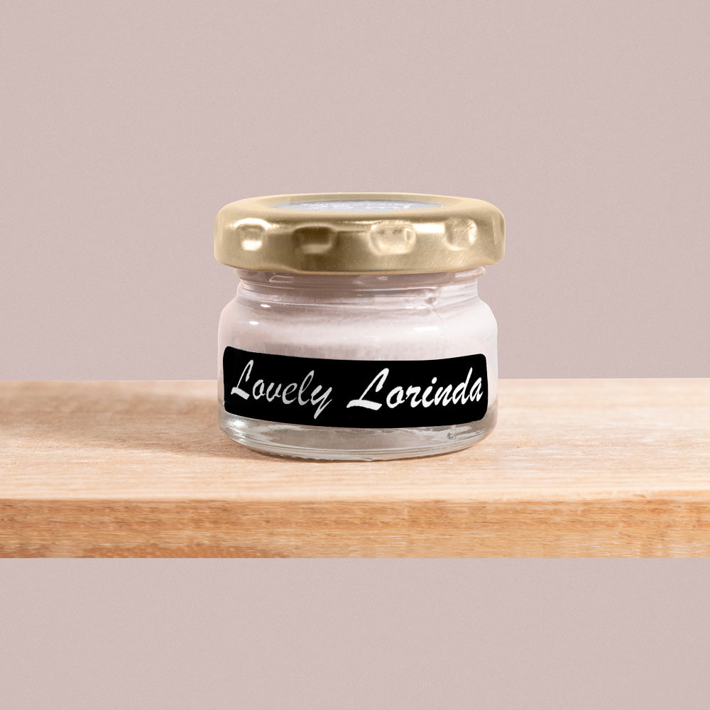 Lovely Lorinda is a gentle, soothing shade of pinkish-beige reminiscent of soft blush.