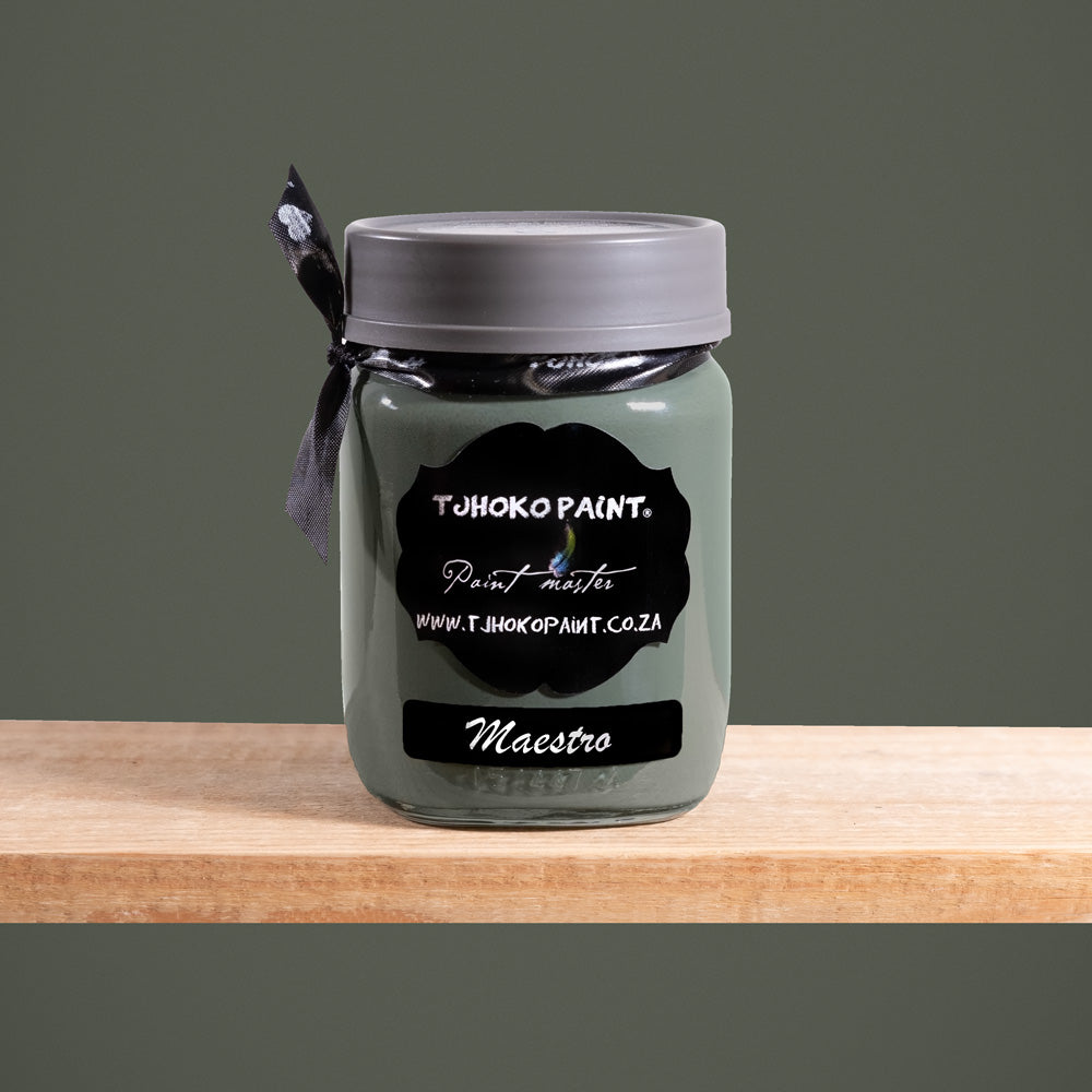 Maestro is a rich, earthy shade of green with hints of warmth.