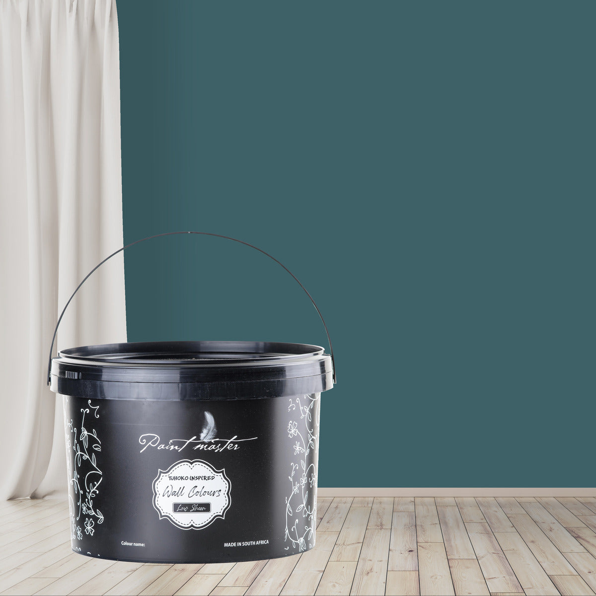 Neo's New Wall Paint - A Deep Enigmatic Blue-Green