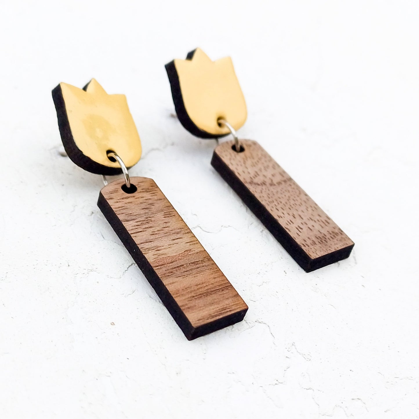 Not Too Shabby Tulip Earrings
