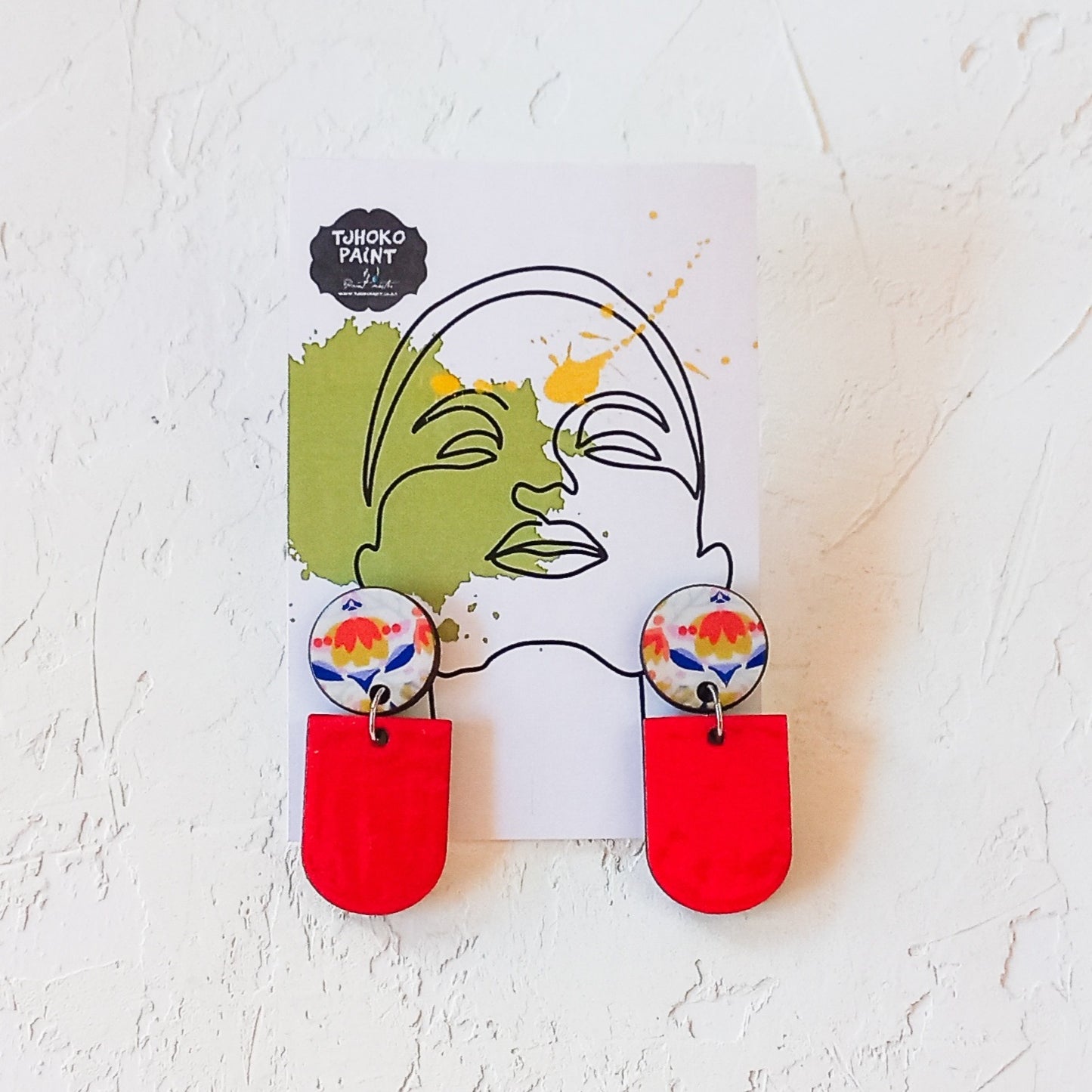 Paul's Abstract Art Earrings