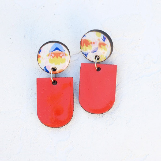 Paul's Abstract Art Earrings