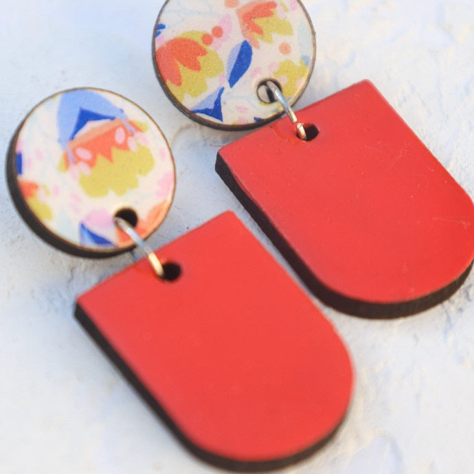 Paul's Abstract Art Earrings