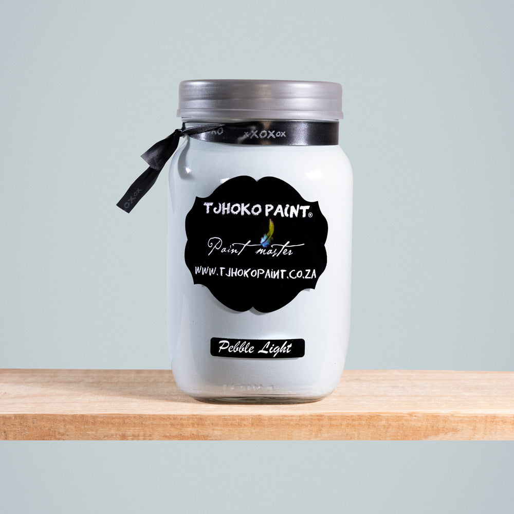 Pebble Light is a gentle, airy hue resembling the soft tones of beach pebbles.