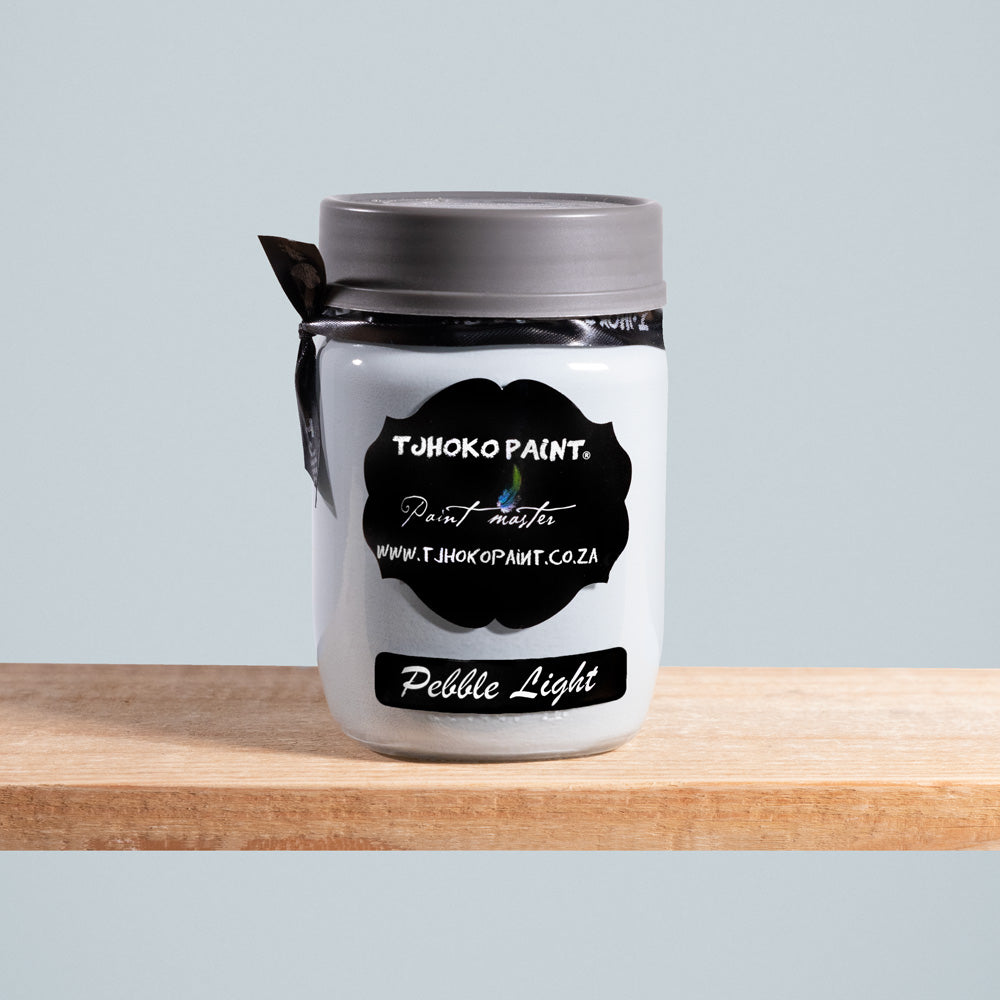 Pebble Light is a gentle, airy hue resembling the soft tones of beach pebbles.