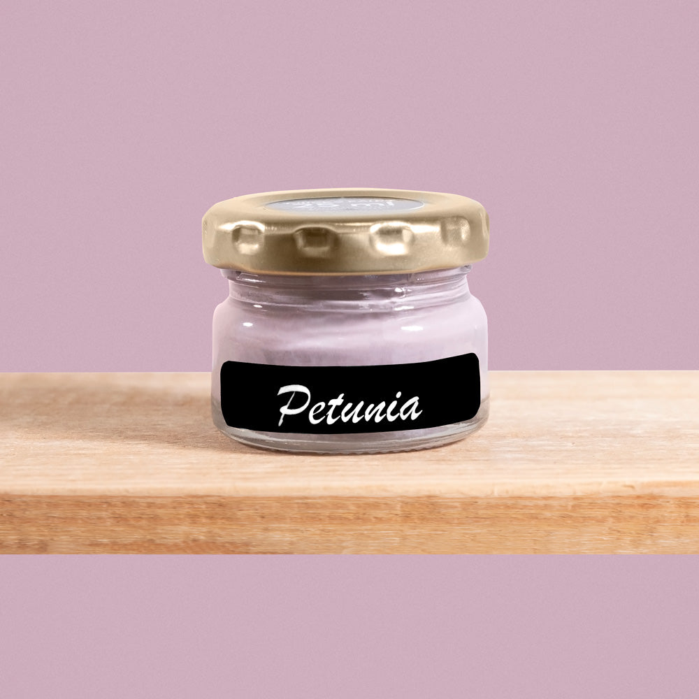 Petunia is a gentle, soothing shade of a pinkish-purple with hints of lavender undertones.