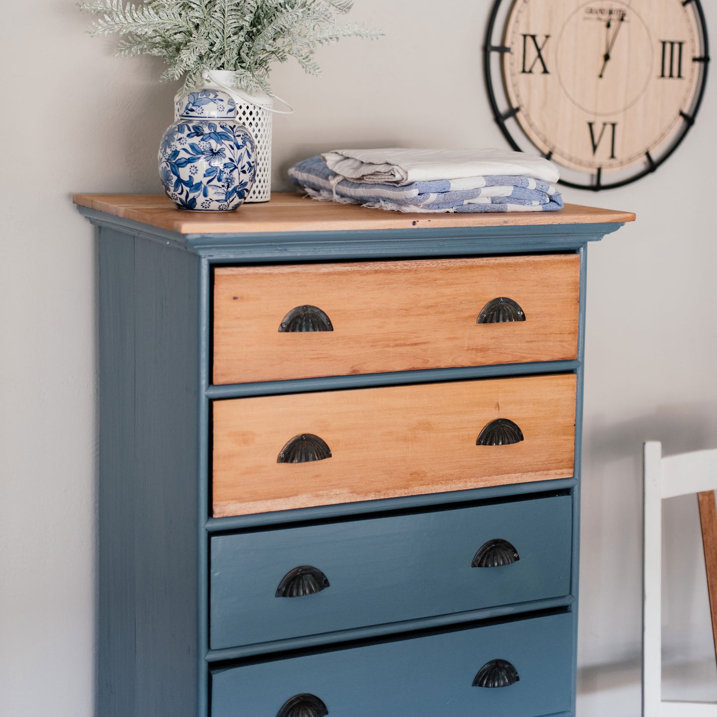 Pholoso Wall Paint - A Serene Muted Blue-Grey