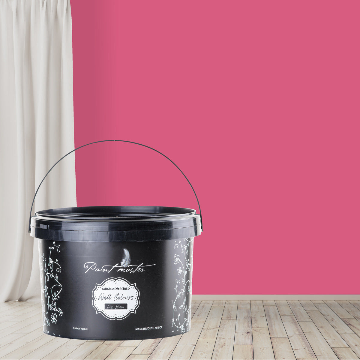 Pretty's Pink Wall Paint - A Vibrant Romantic Pink