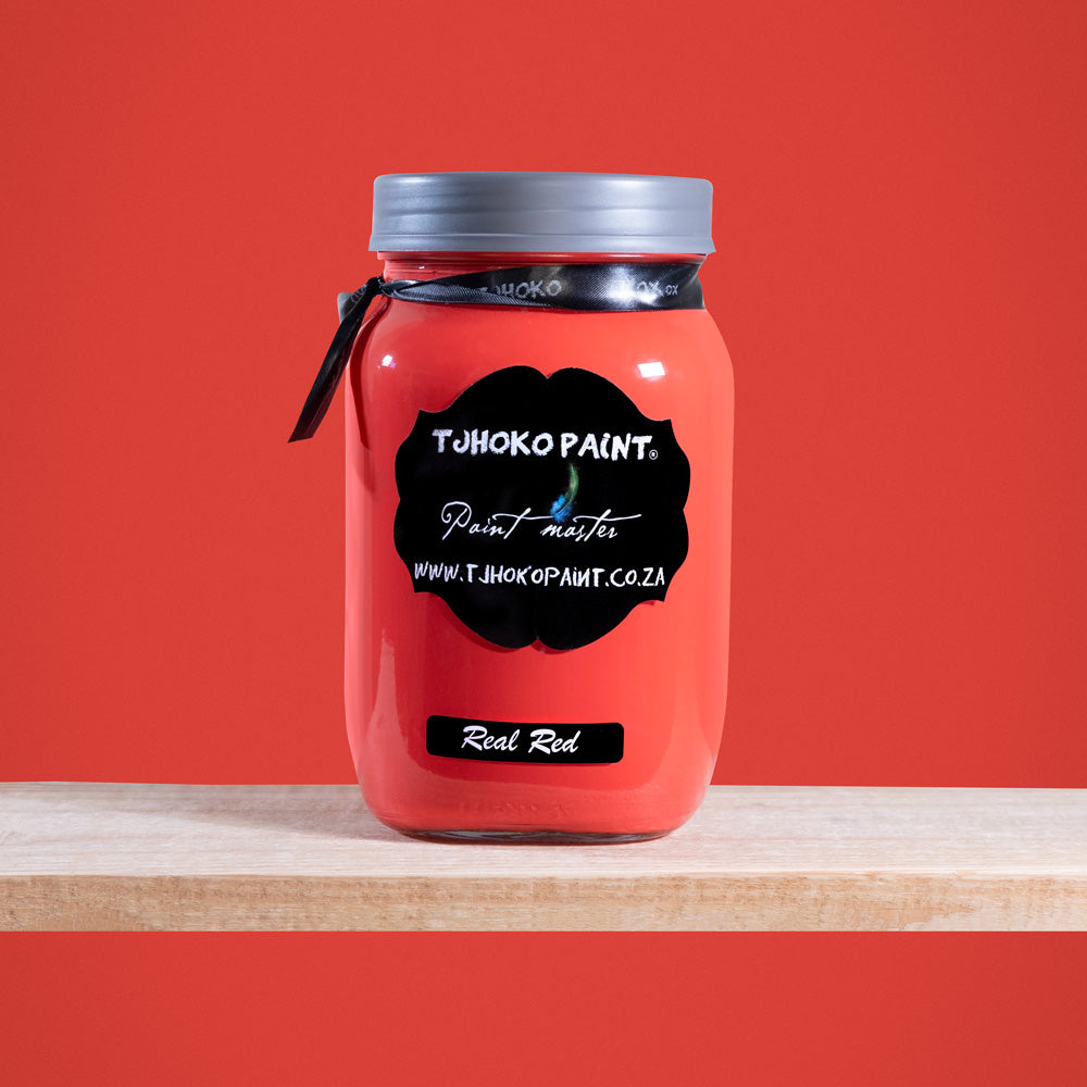 Real Red is a classic, vibrant shade of red reminiscent of a combination crimson and vermillion-orange tones.