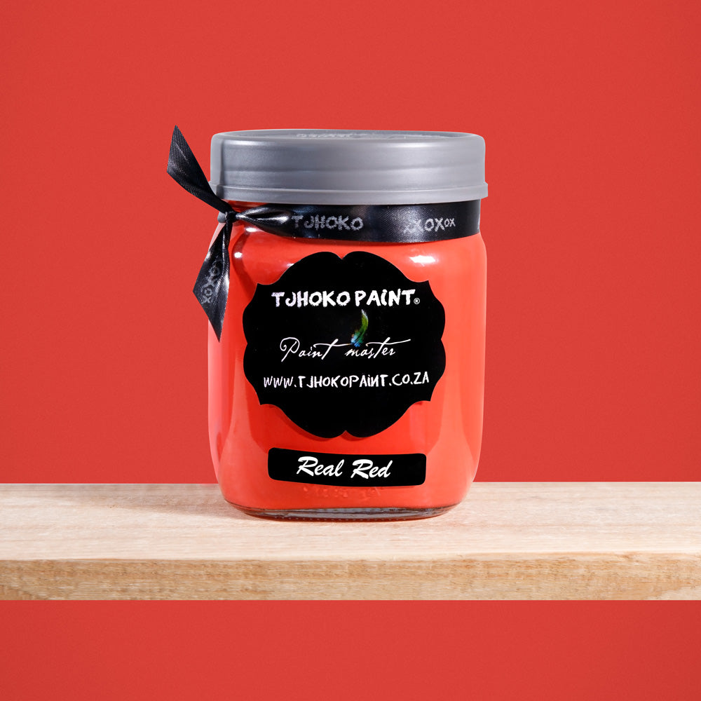 Real Red is a classic, vibrant shade of red reminiscent of a combination crimson and vermillion-orange tones.