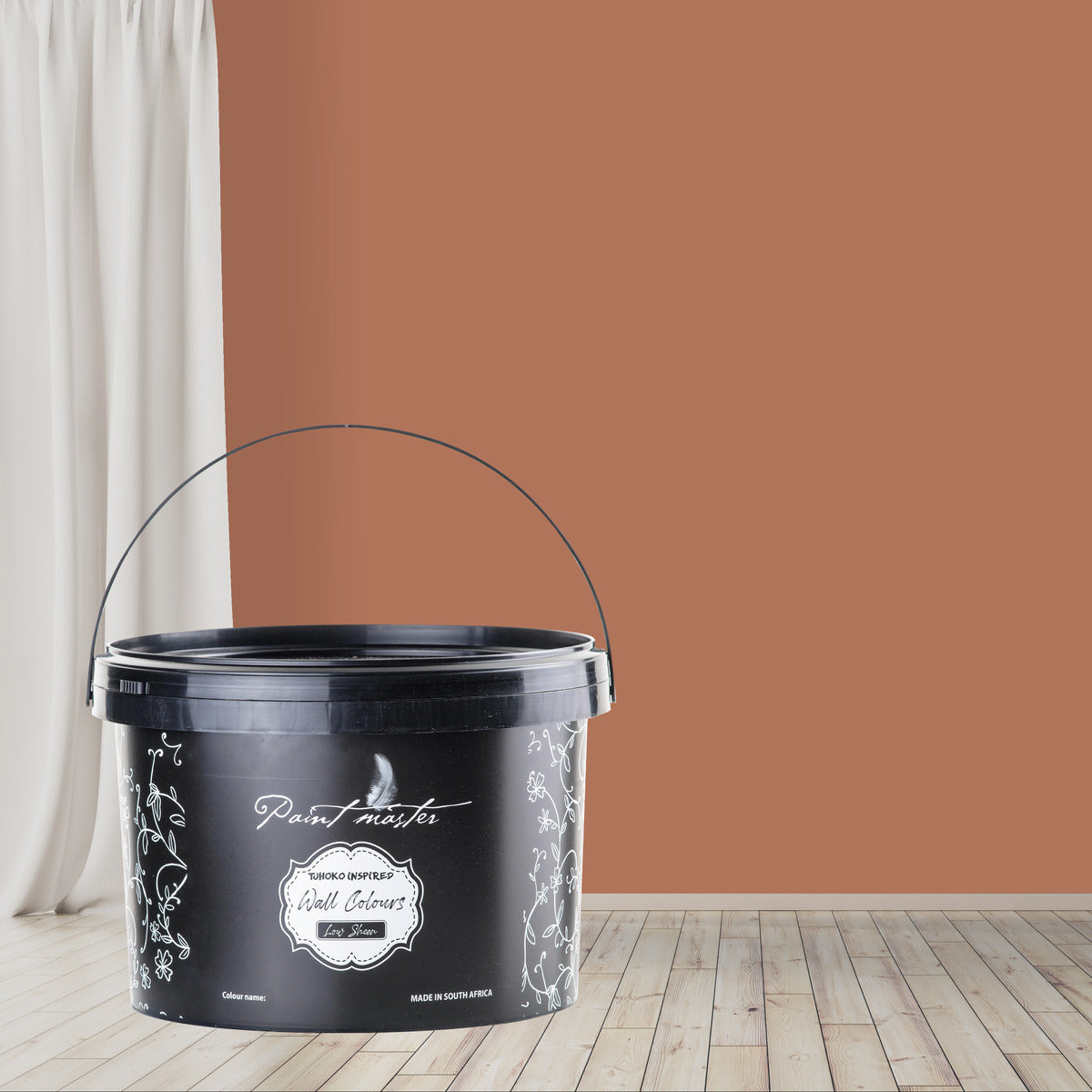 Simply Siphiwe Wall Paint - A Warm Earthy Reddish-Brown