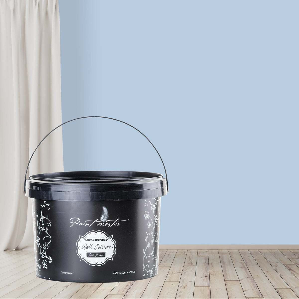 Terrific Trish Wall Paint - A Serene Muted Blue