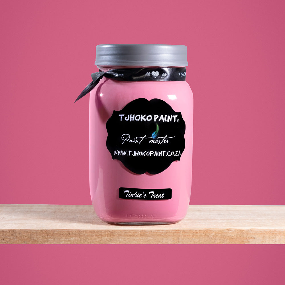 Tinkies Treat is a playful, vibrant shade of pink reminiscent of candy floss.
