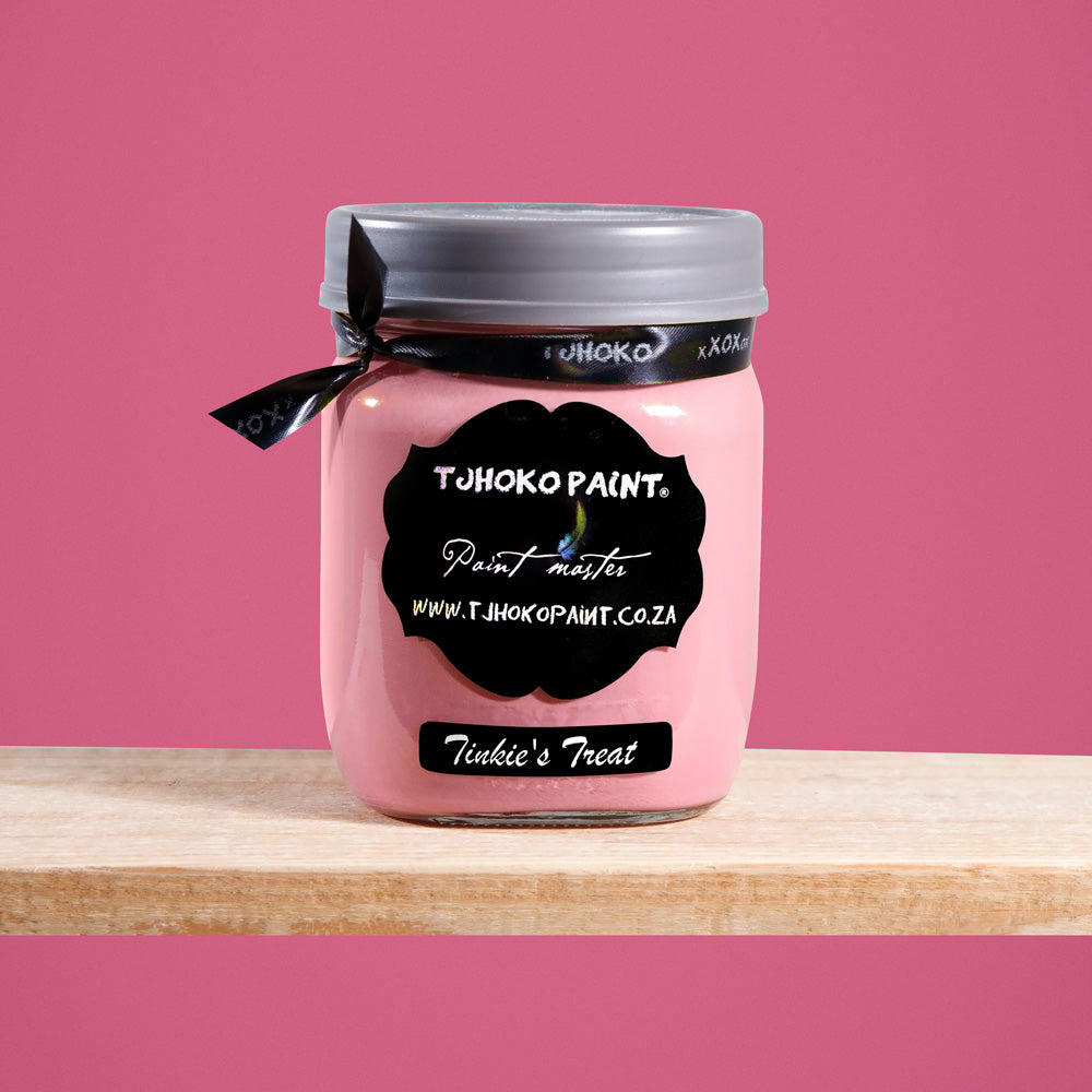 Tinkies Treat is a playful, vibrant shade of pink reminiscent of candy floss.