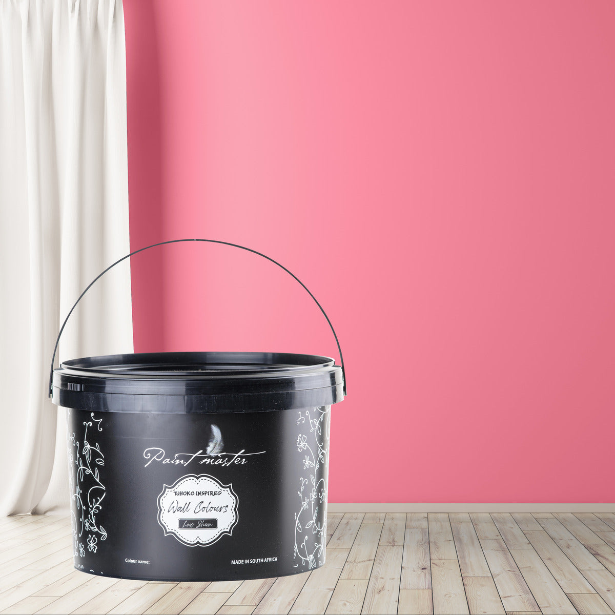 Tinkies Treat Wall Paint - A Playful Vibrant Pink