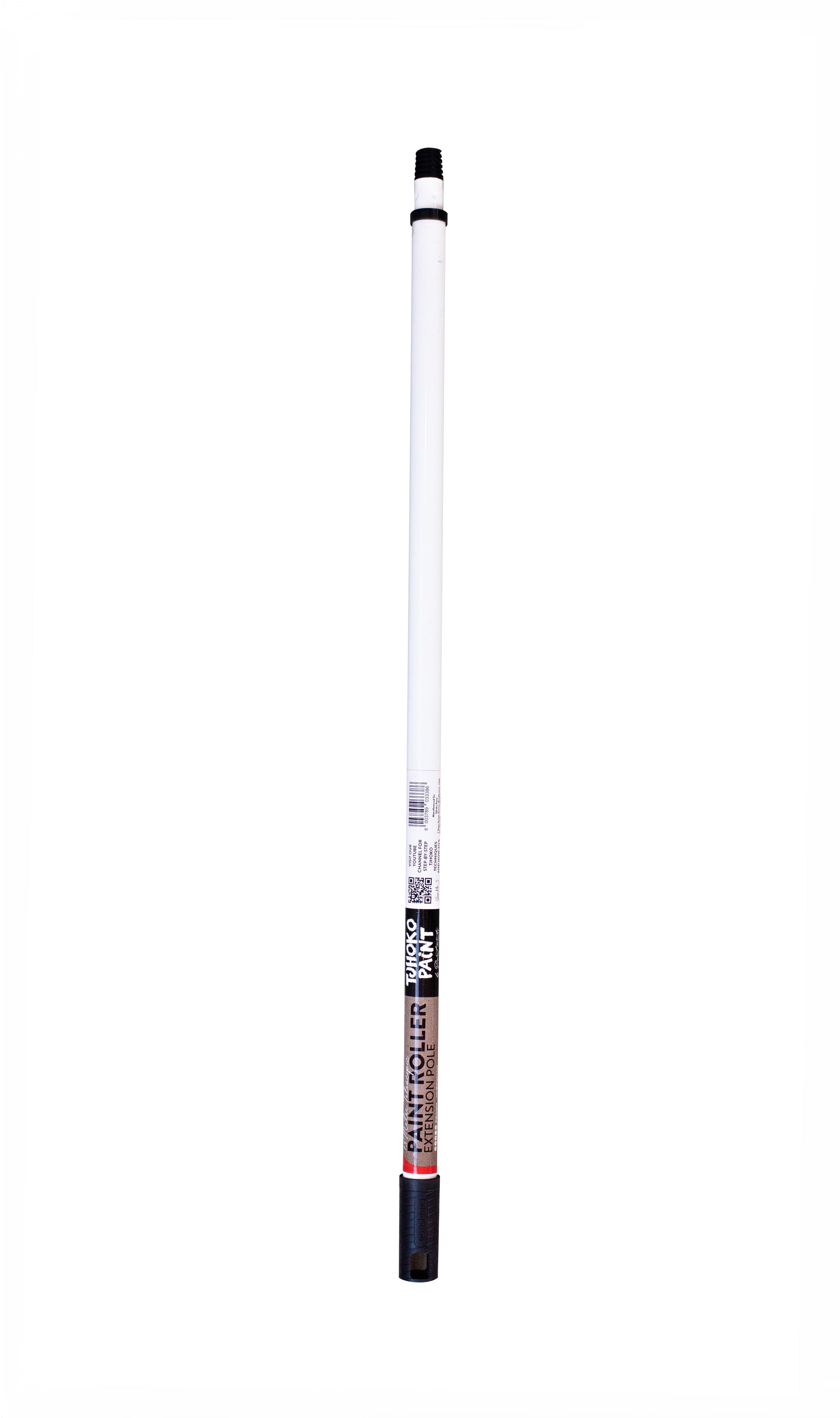 The Tjhoko Paint Roller Extension Pole is lightweight, durable, and fits perfectly with Tjhoko rollers for high ceilings, walls, and floors.