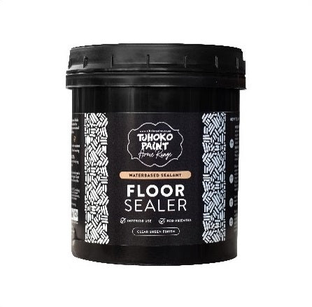 Tjhoko Paint’s Water-Based Floor Sealer is the perfect solution for protecting and enhancing your painted floors. Specially designed for interior use, this eco-friendly floor sealer offers a durable, hard-wearing, and scratch-resistant