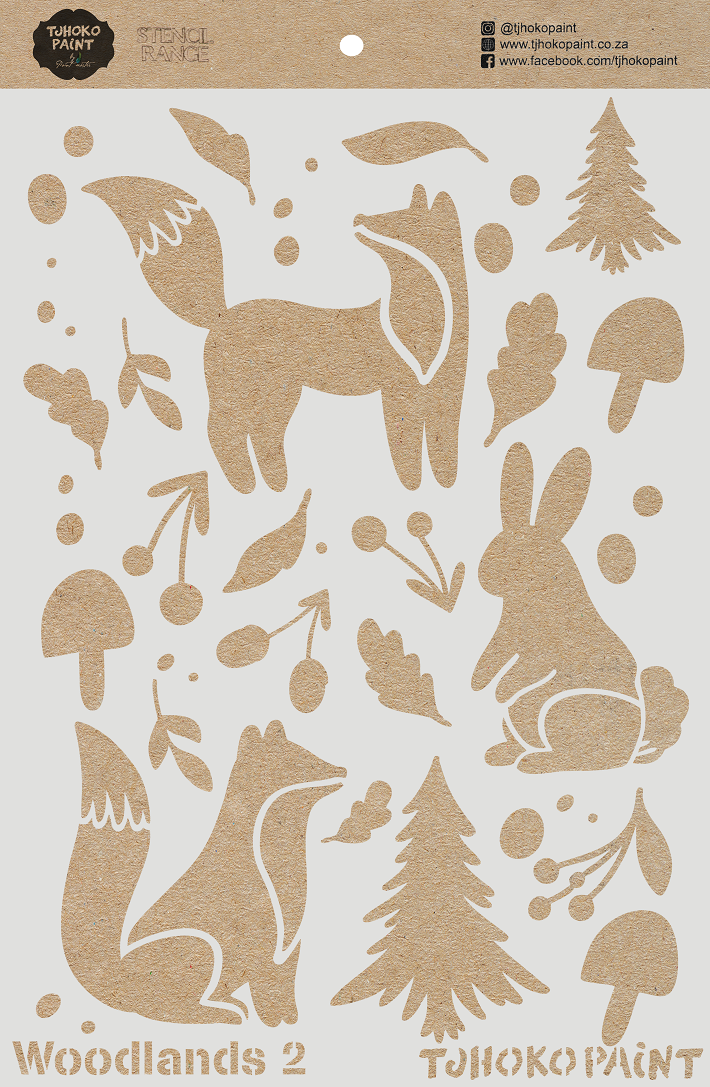 Woodlands Creatures A4