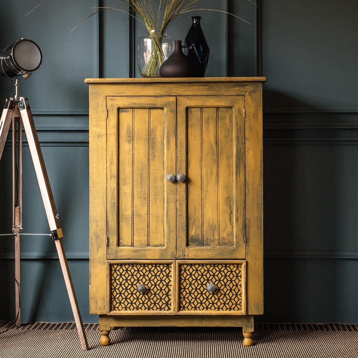 Shorty's Story is a warm, earthy shade of mustard reminiscent of sun-baked clay.