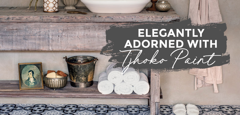 Work magic in your bathroom with Tjhoko Paint’s new range of Italian-inspired stencils.