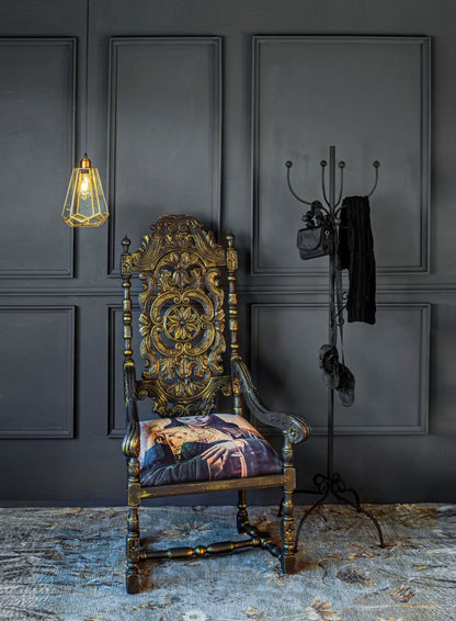 Ali's Gold by Tjhoko Paint is a rich, shimmering gold, eco-friendly, and water based metallic paint.