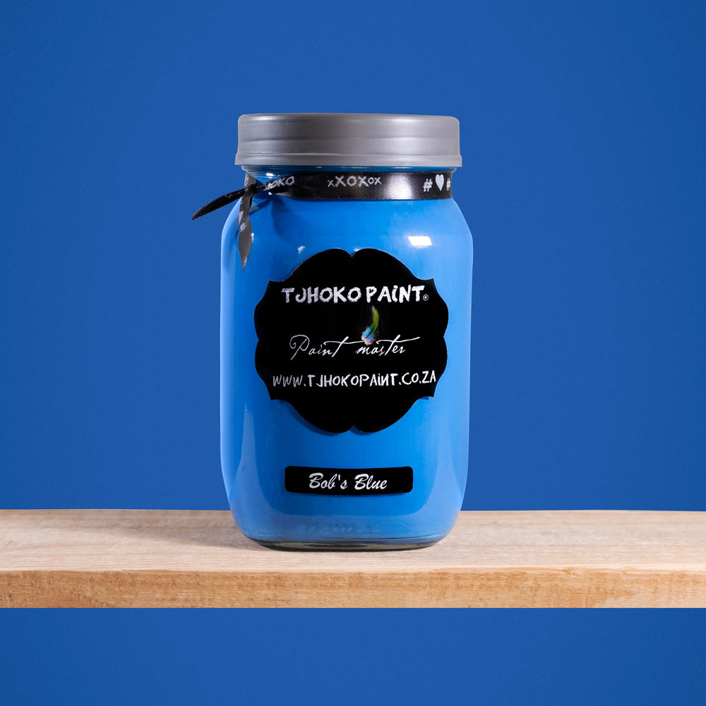 Bob's Blue is a rich, vibrant shade of blue reminiscent of sapphire gemstones.
