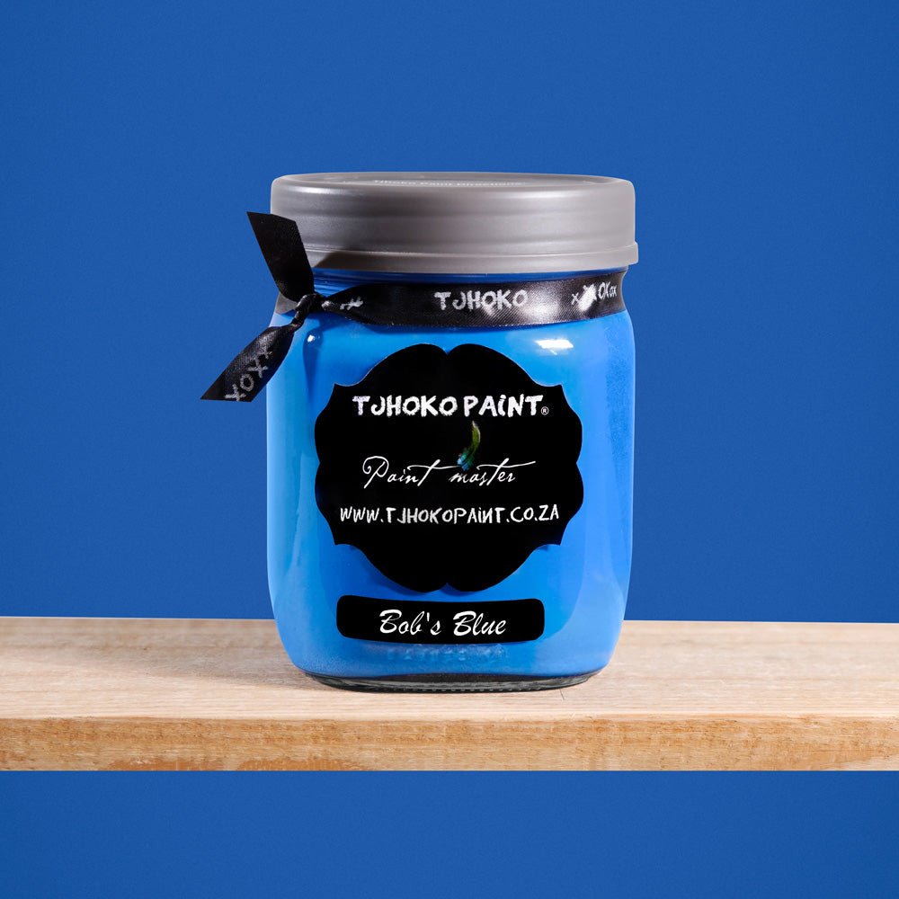 Bob's Blue is a rich, vibrant shade of blue reminiscent of sapphire gemstones.