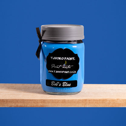 Bob's Blue is a rich, vibrant shade of blue reminiscent of sapphire gemstones.