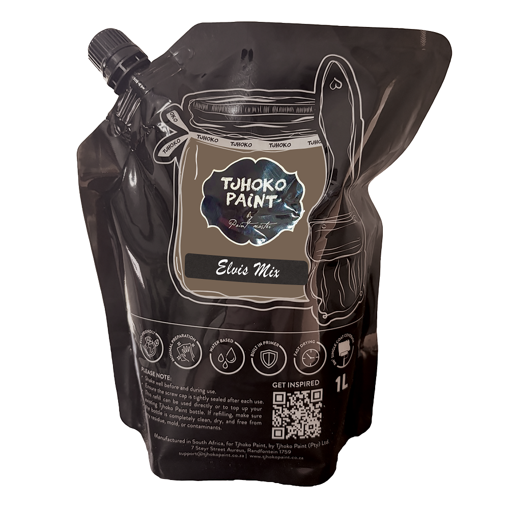 Elvis Mix is a rich, earthy brown with warm undertones, reminiscent of freshly ground coffee and aged timber.