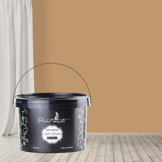 Lively Lizelle Wall Paint - A Warm Inviting Caramel