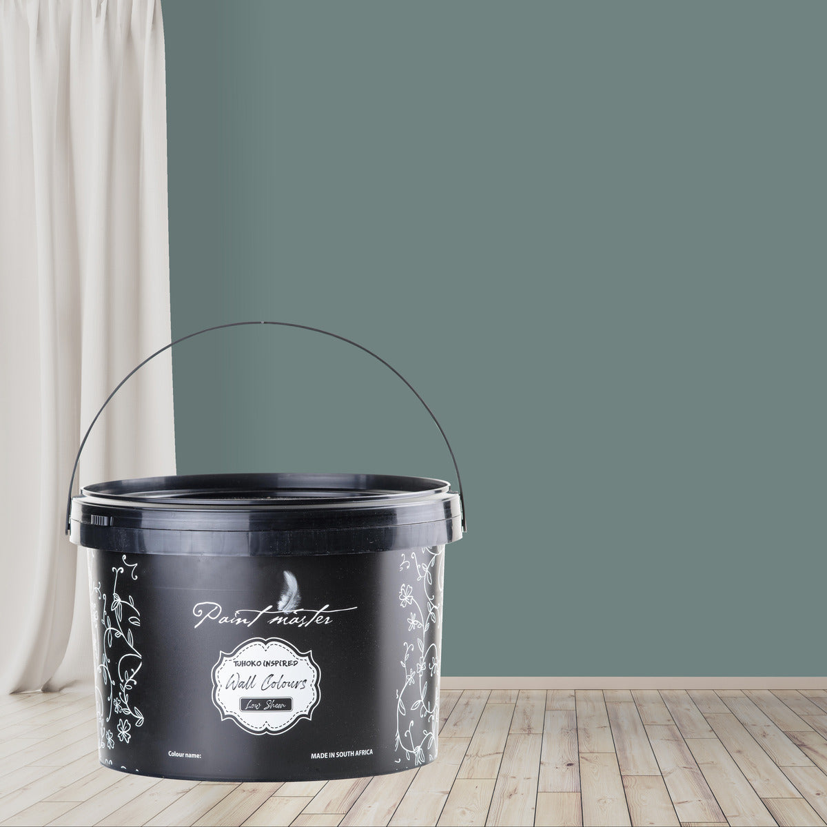Magical Marina Wall Paint - A Serene Muted Teal