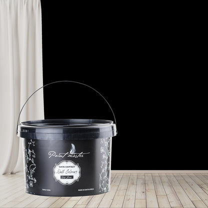Matt Black Wall Paint - A Timeless Sophisticated Black