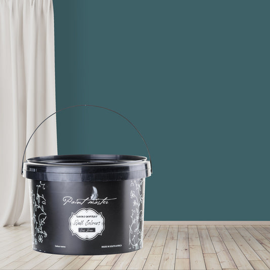 Neo's New Wall Paint - A Deep Enigmatic Blue-Green