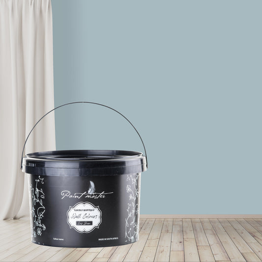 Pebble Shadow Wall Paint - A Deep Tranquil Blue-Grey